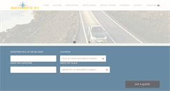 Desktop Screenshot of antares91.com